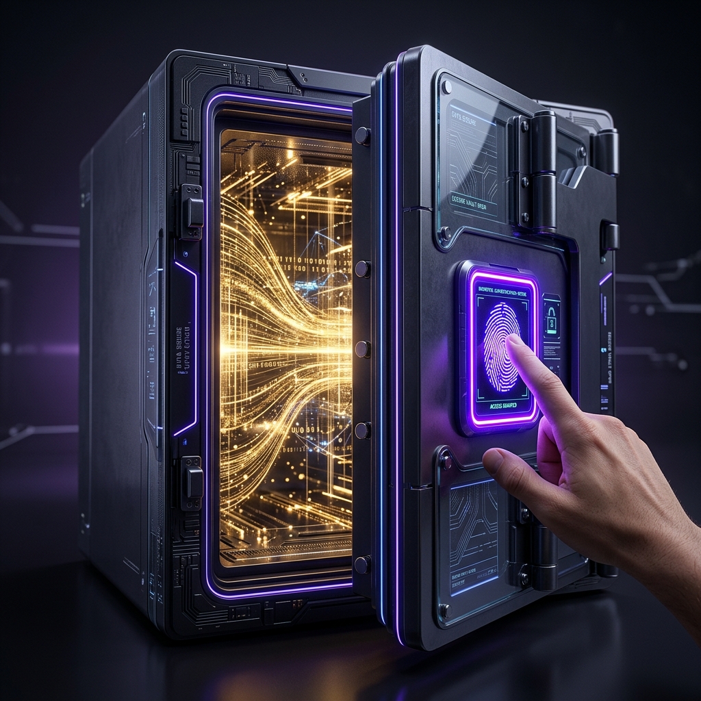 Digital Vault Background